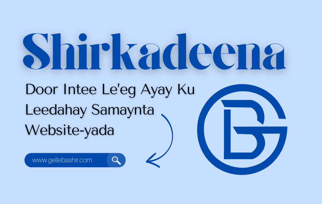 Shirkadeena Door Intee Le’eg Ayay Ku Leedahay Samaynta Website-yada