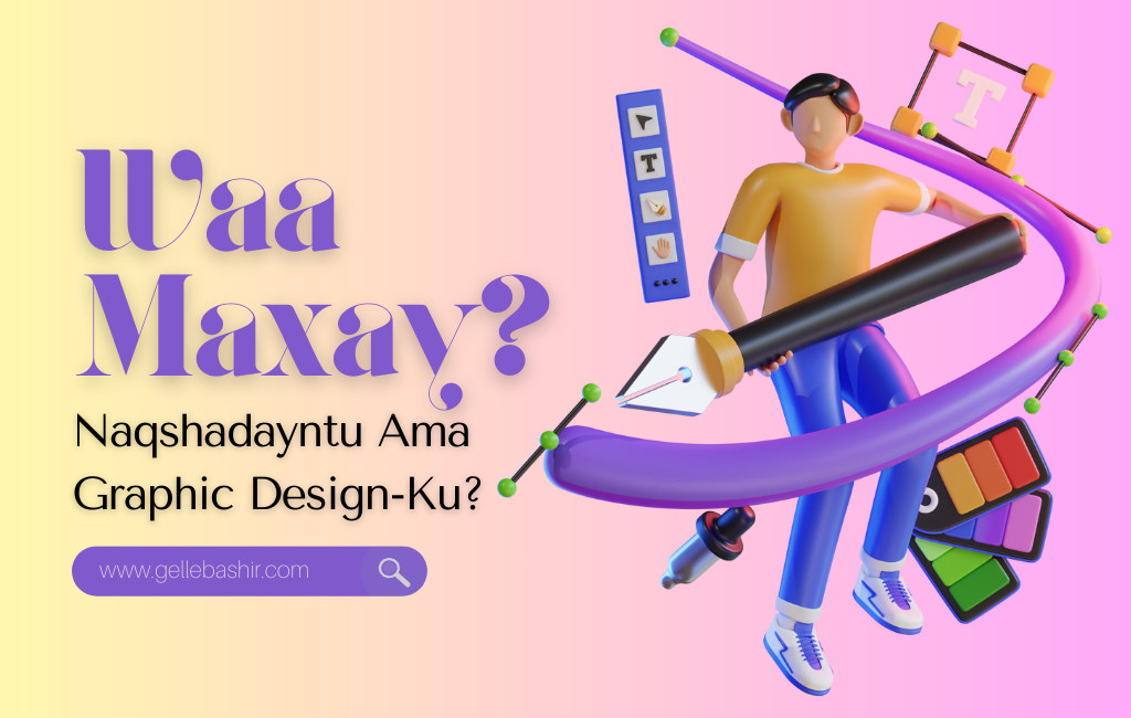 Waa Maxay Naqshadayntu Ama Graphic Design-Ku